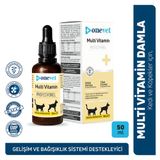 Onevet Multi Vitamin Damla 50 Ml Kedi ve Köpekler İçin Günlük Vitamin Desteği