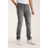 OneZero Erkek Lycralı Kot Pantolon Gri Regular Fit Rahat Giyim Fermuarlı Jeans (Büyük Beden mevcut)