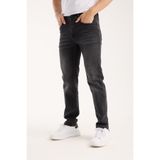 OneZero Erkek Pantolon Füme Regular Fit Fermuarlı Jeans