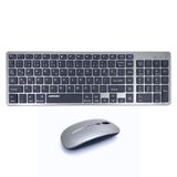 Onezero Kablosuz Klavye ve Bluetooth Mouse Set 2.4 G Klavye Koruma Kılıfı - ZR-701