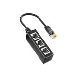 OneZero RJ45 Ethernet Dağıtıcı 1+3, Ethernet Çoğaltıcı, Cat5/5e/6/7/8 İnternet Kablosu için Ethernet Adaptörü (RJ45 Dağıtıcı)