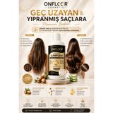 ONFLOOR Hızlı Uzama Etkili, Dökülme karşıtı Saç Bakım Şampuanı| BOYADAN YIPRANMIŞ SAÇLARA| Komple Bakım Şampuanı 400ml