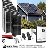 Ongrid Şebeke Bağlantılı 100 Kw Güneş Enerjisi Solar Paket,konstrüksiyon Dahil - Beyaz