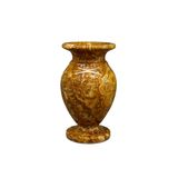 Oniks Doğal Taş Küp Vazo – 12 cm Dekoratif El Yapımı Ürün