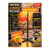 onix 3000W Ayaklı Infrared Elektrikli Isıtıcı Soba - Termostatlı Güçlü Isıtıcı + Ayak Dahil Set