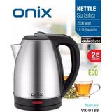 Onix Kettle & Elektrikli Su Isıtıcı [VK-0138] - Inox
