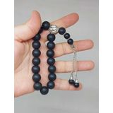 Onix (Oniks) Taşı 17lik Efe Tesbih Mat 12mm (51514)