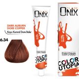 Onıx Saç Boyası 6.34- Koyu Kumral Dore Bakır 60 ml