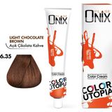 Onıx Saç Boyası 6.35- Açık Çikolata Kahve 60 Ml
