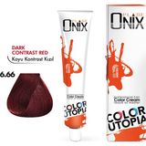 Onıx Saç Boyası 6.66- Koyu Kontrast Kızıl 60 Ml