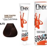 Onıx Saç Boyası 6.73- Koyu Fındık Kabuğu 60 Ml