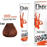 Onıx Saç Boyası 7.44- Kumral Yoğun Bakır 60 Ml