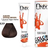 Onıx Saç Boyası 7.77- Kumral Yoğun Kahve 60 ml