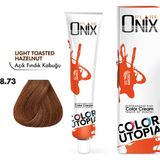Onix Saç Boyası 8.73 - Açık Fındık Kabuğu 60 ml