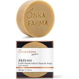 Onka Farma Akdeniz Doğal Sabun 100 gr Cilt Canlandırıcı Besleyici Yenileyici Katı Sabun