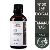 onka farma doğal ürünler Tamanu Yağı -%100 Saf Soğuk Sıkım - 30 ml