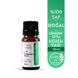 OnkaFarma Onka Farma %100 Saf Limon Otu Uçucu Yağı - 10 ml (LİMONOTU YAĞI)