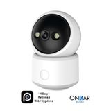 Onkar Bilişim 3MP İÇ ORTAM WİFİ PTZ KABLOSUZ GÜVENLİK KAMERASI BEBEK BAKICI EVCİL HAYVAN İZLEME