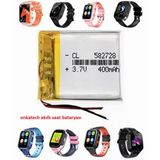 Onkatech Akıllı Çocuk Saat Bataryası - Pil 3.7V 400Mah Ölçüler : 58X27x28 Ceptelb020056
