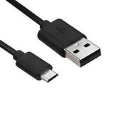 Onkatech Akıllı Çocuk Saati Için Mikro Usb Şarj Kablosu Siyah