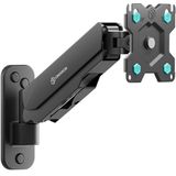 ONKRON 18,0 lbs'ye kadar 13-34 inç monitör için monitör duvar montajı - gaz yay monitör kolu VESA 75x75 100x100 / duvara monte bilgisayar monitörü eğim +90°/-45° dönebilen 180° dönme 360° G120-B Siyah