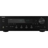 Onkyo TX-8470 Hi-Fi Network Stereo Receiver, 2X110W Class G Amfi, 32BIT/768KHZ Dac, HDMI Arc 8k, Wi-Fi Bluetooth Airplay Chromecast, Phono Mm/mc, Roon Ready, Siyah