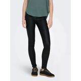 Onlanne K Mıd Waıst Coated Pnt Noos Kadın Pantolon 15151791