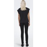 ONLDAHLIA S/S TEXT FOLD-UP TOP BOX JRS Kadın T-Shirt 15316644