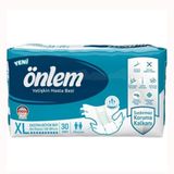Önlem 120 Adet Büyük Tekstil Yüzey Belbantlı Hasta Bezi