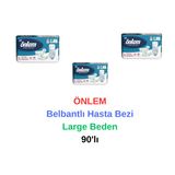 ÖNLEM - Belbantlı Hasta Bezi Large Beden 90'lı