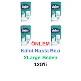 ÖNLEM - Belbantlı Hasta Bezi XLarge Beden 120'li