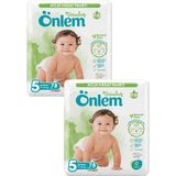 Önlem Botanika 5 Numara Junior Bantlı Bebek Bezi 11-18 kg 78 Adet x 2 Paket Hipoalerjenik Koruma - 5 Beden (11 - 18 kg)