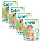 Önlem Botanika 6 Extra Large Bebek Bezi 15+ kg Külot 62 Adet x 4 Ekstra Yumuşak - 12 - 15 Ay