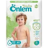 Önlem Botanika 6 Numara Extra Large Bebek Bezi Fırsat Paketi 62 Adet - -- - Option-1