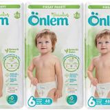 Önlem Botanika No:6 XLarge 144 Adet Bebek Bezi