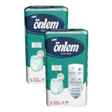 ÖNLEM Emici Külot Hasta Bezi, L Beden, 30'lu x 2 Adet