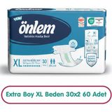 Önlem Hasta Bezi Xl Beden 30X2 60 Adet - Beyaz