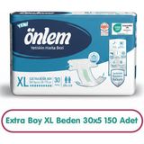 Önlem Hasta Bezi Xl Beden 30X5 150 Adet - Beyaz