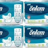 Onlem Tekstil Yüzey Small Küçük 120 Adet Bel Bantlı Hasta Bezi