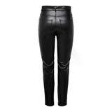 ONLEMILY HW ST ANK FAUX LEATHER PNT NOOS Kadın Pantolon 15209293