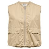 Onlfaye S/L Waıstcoat Cc Pnt Kadın Kahverengi Yelek - 15364074