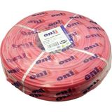 Onli 2X2X0.80MM Jysty Yangın Alarm Kablosu 250MT - Kırmızı