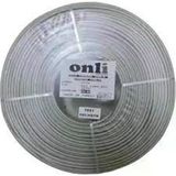 Onli On-5001 2+1 1X0,50 Mini Coax 2X0,50Mm 100 Metre Cca Kamera Kablosu