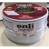 Onli On-6403 Rg6-U6 64 Tel 1,02 Ccs-Al 100 Metre Anten Uydu Kablosu (Kdo)