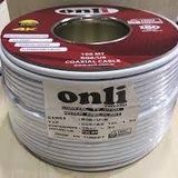 Onli ON-8001 RG6-U6 80 Tel 1,02 CCS-AL 100 Metre Anten Uydu Kablosu