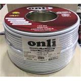 Onli On-9601 Rg6-U6 96 Tel 1,02 Ccs-Al 100 Metre Anten Uydu Kablosu