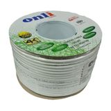 Onli RG6U6 96 Tel 100 mt Beyaz Anten Kablosu