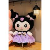 Online Büyük Boy Kuromi Sanrio Peluş Oyuncak 60 Cm Mor Renk Sevimli Yumuşacık Uyku Arkadaşı
