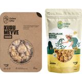 Online Çiftçi Kuru Incir 300GR ve Kelebek Ceviz Içi 500GR Ikili Set - 800 gr