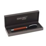 Online Dolma Kalem Vision Rosewood, Ahşap Kaplamalı Alüminyum, 0,8 Mm, Standart Mürekkep Kartuşları Ve Dönüştürücü İçin Uygun, Hediye Pa